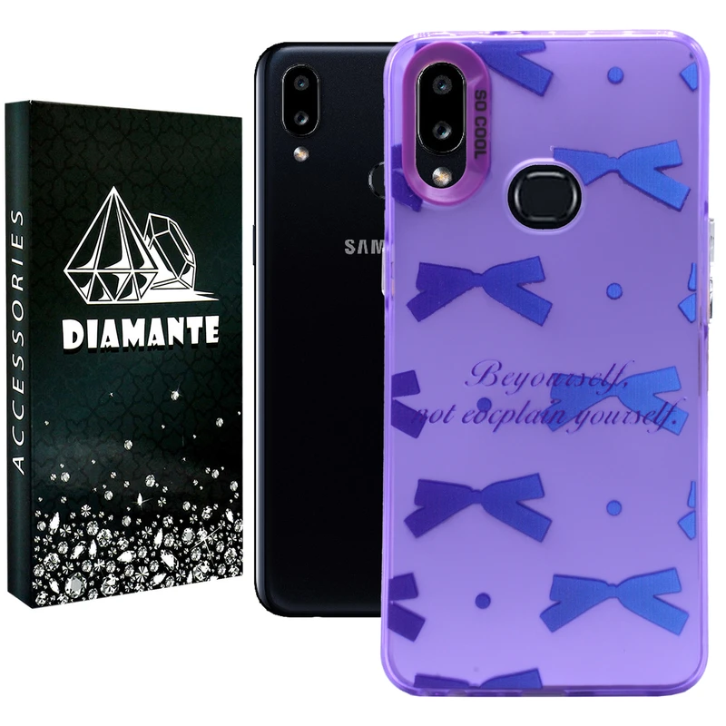 کاور دیامانته مدل Papillon Bk مناسب برای گوشی موبایل سامسونگ Galaxy A10s