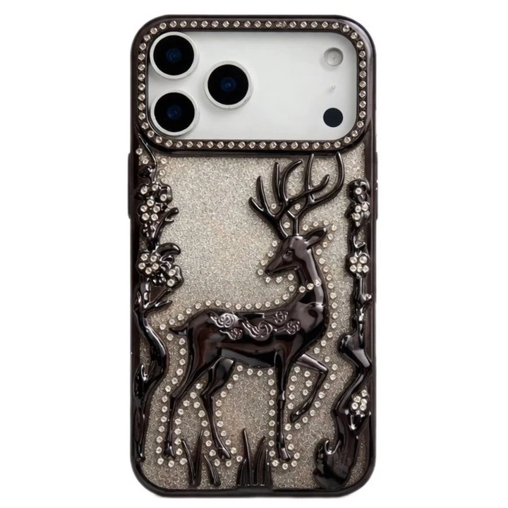 کاور مدل Deer طرح shine مناسب برای گوشی موبایل اپل Iphone 17
