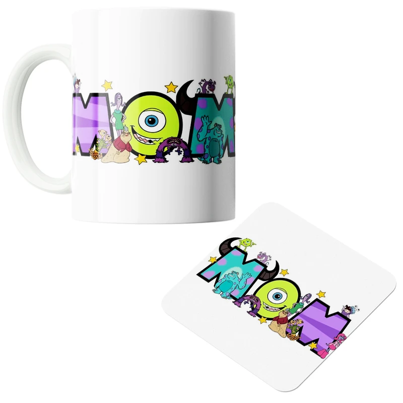 ماگ پاد آفرین مدل سالیوان کد z85 به همراه زیر لیوانی