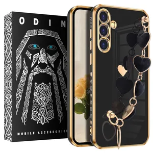 Velvet Heart Odin cover suitable for Samsung Galaxy A54 / A54 5G mobile phone with pendant
