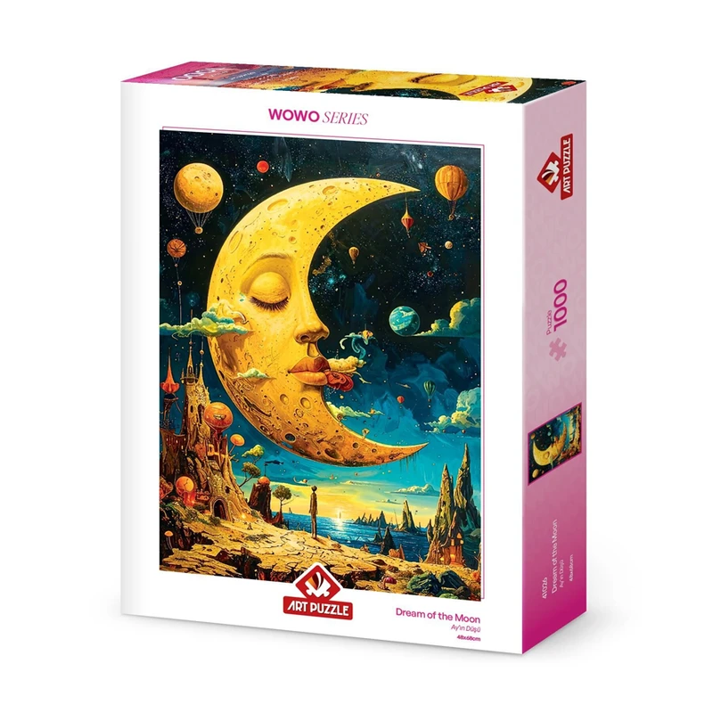 پازل 1000 تکه آرت پازل مدل Dream Of The Moon كد 41026 مناسب نوجوان و بزرگسال