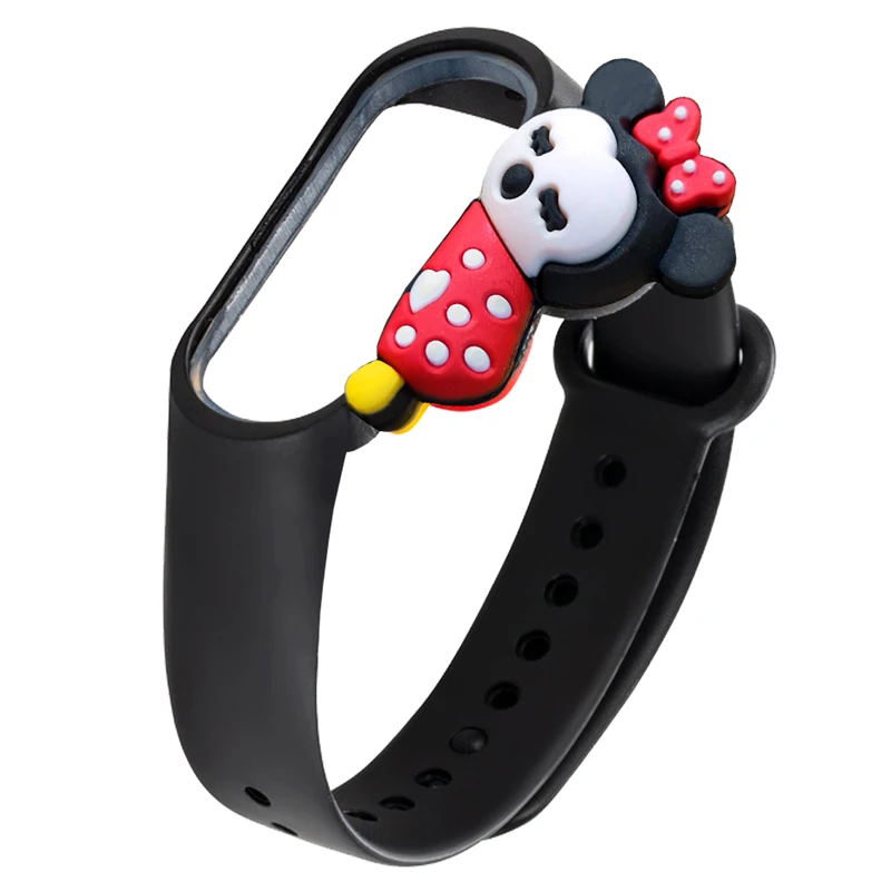 بند رینیکا مدل Minnie Mouse 66 مناسب برای مچ بند هوشمند شیائومی Mi Band 6