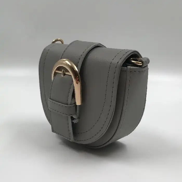 کیف دوشی زنانه مدل قفل کمربندی مینی کد 1089