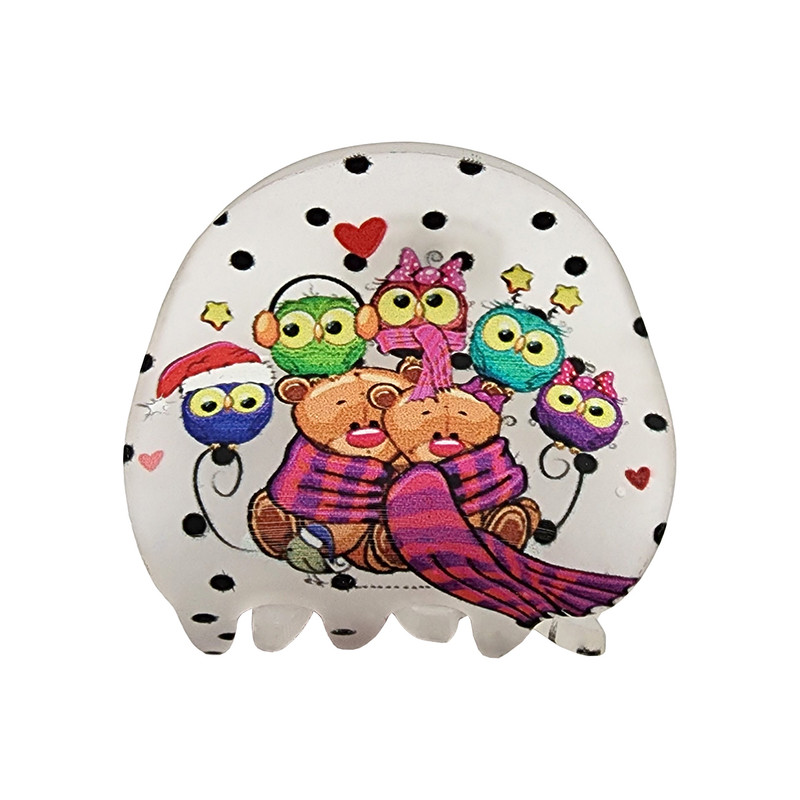 کلیپس مو دخترانه مدل جغد کد K50-02