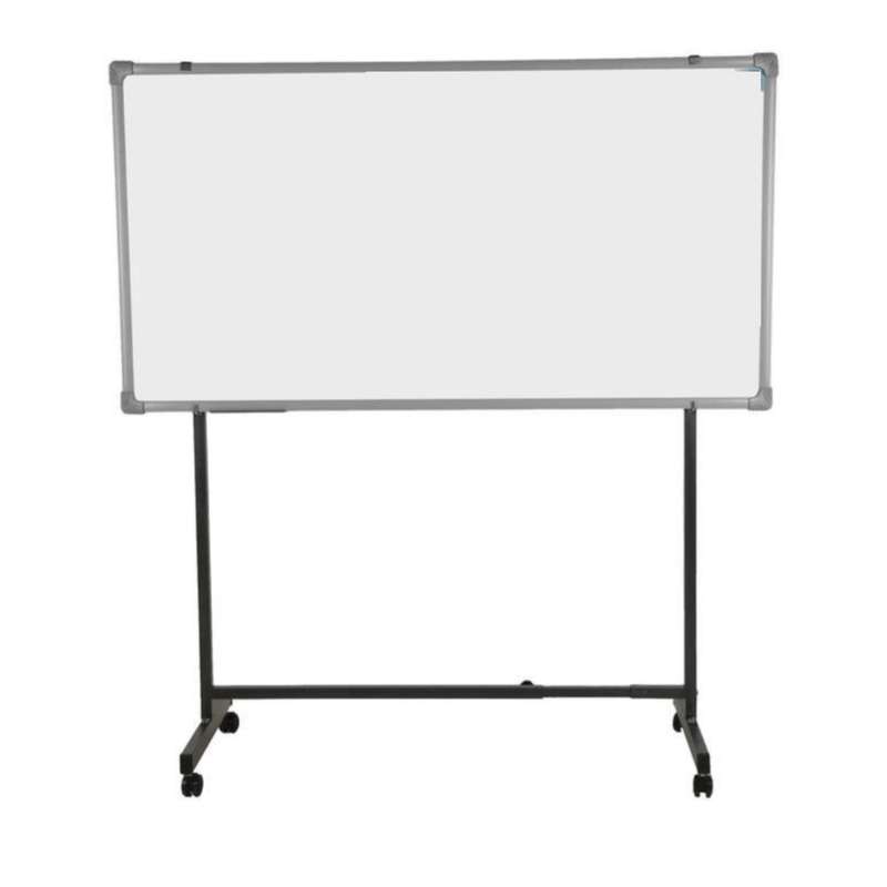 تخته وایت برد مغناطیسی مدل آلفا s100 سایز 100×200 سانتی به همراه پایه نگهدارنده