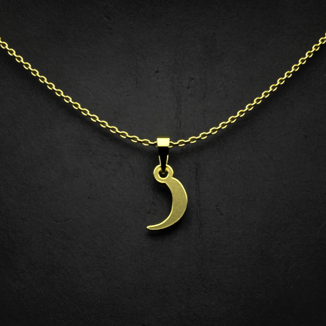 گردنبند طلا 18 عیار زنانه مدوپد مدل حرف د کد I3-1-1342