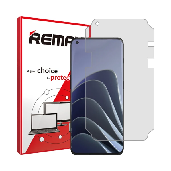محافظ صفحه نمایش شفاف ریمکس مدل Anti Shock مناسب برای گوشی موبایل وان پلاس 10Pro
