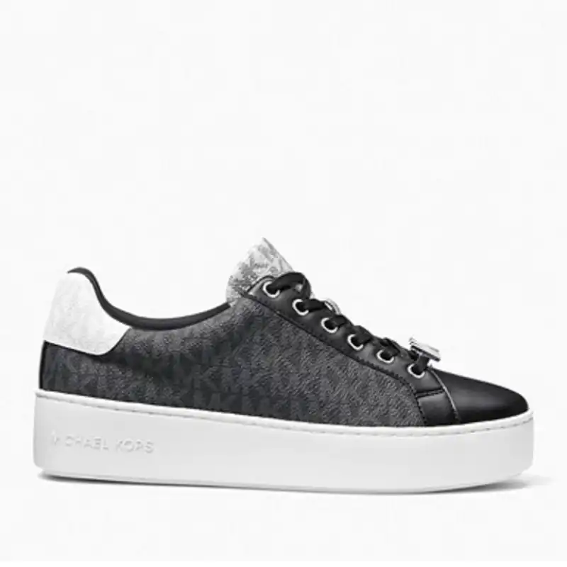 کفش روزمره زنانه مایکل کورس مدل Espadrille Poppy a deux tons et a logo