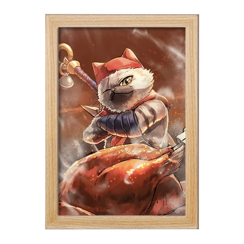 تابلو خندالو مدل بازی شکارچی هیولا (Monster Hunter) کد 33249