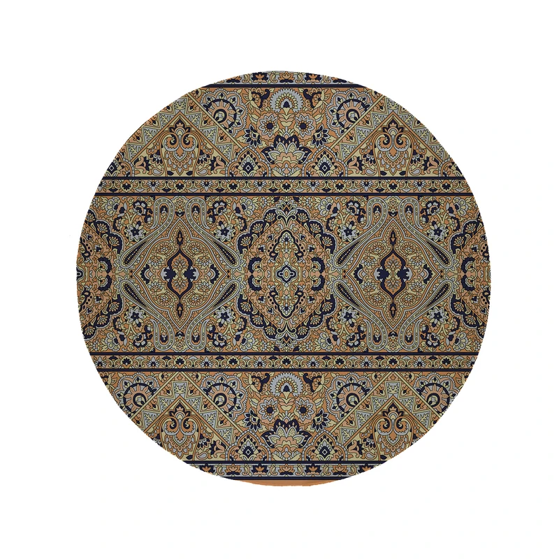پادری مدل دایره طرح سنتی کد 5369 سایز 90 × 90 سانتی متر 