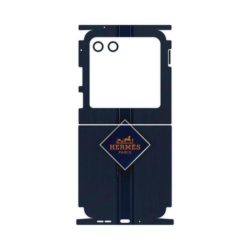 برچسب پوششی ماهوت مدل Hermes_Logo-FullSkin مناسب برای گوشی موبایل موتورولا Razr 40 Ultra