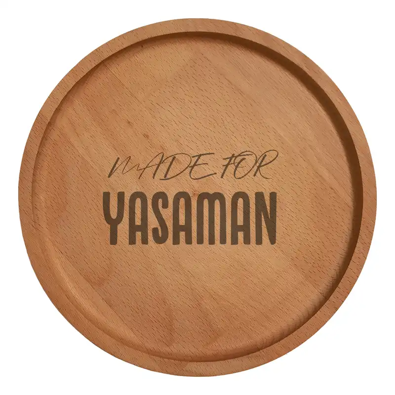 بشقاب چوبی مدل یاسمن