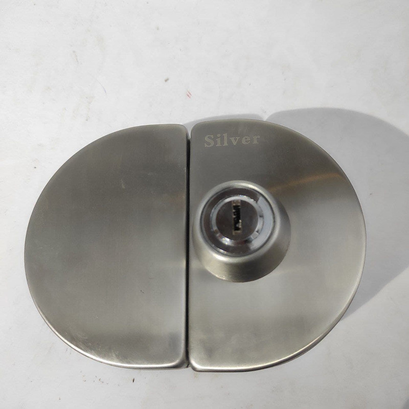 قفل درب شیشه ای سیلور مدل S-05 قفل درب شیشه ای سیلور مدل S-05