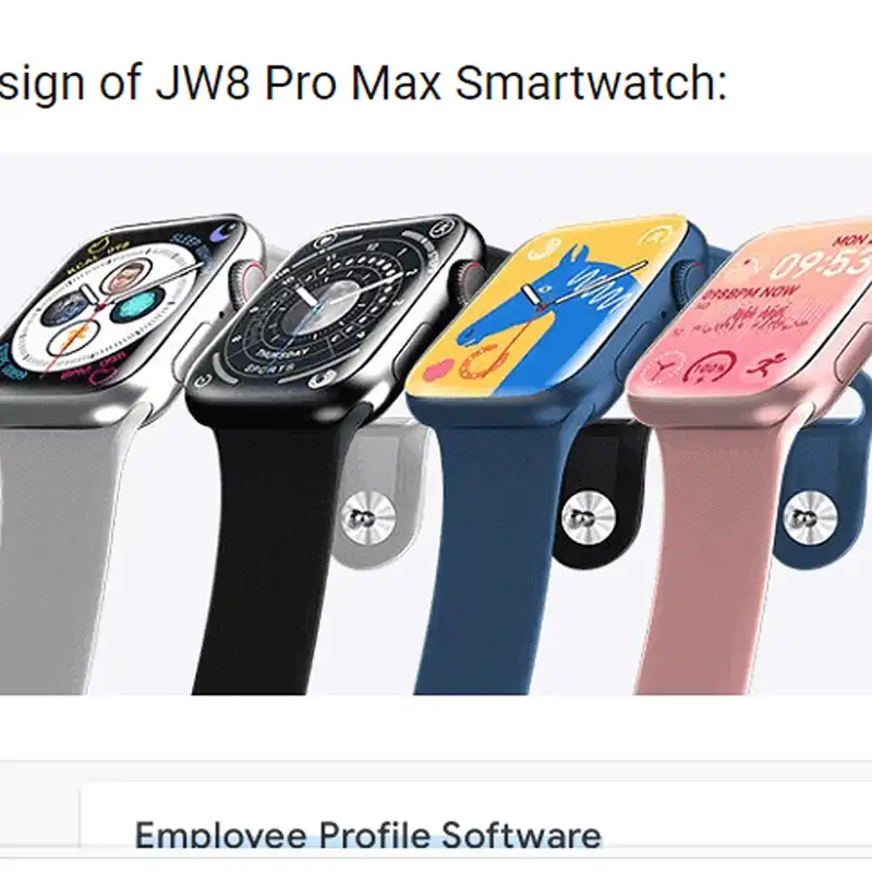 ساعت هوشمند مدل JW8 PRO MAX