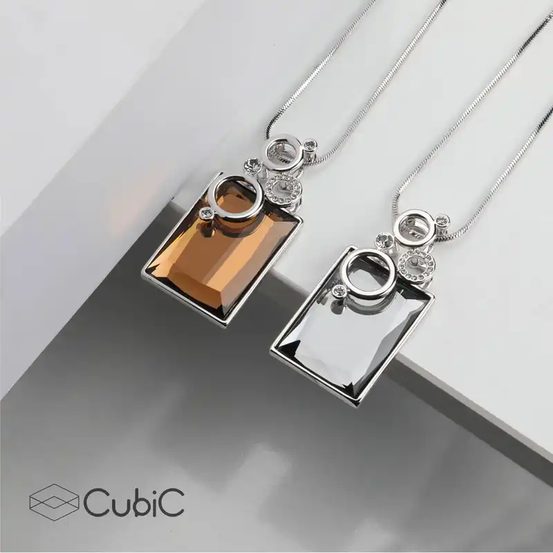 گردنبند زنانه کوبیک مدل QN-70943