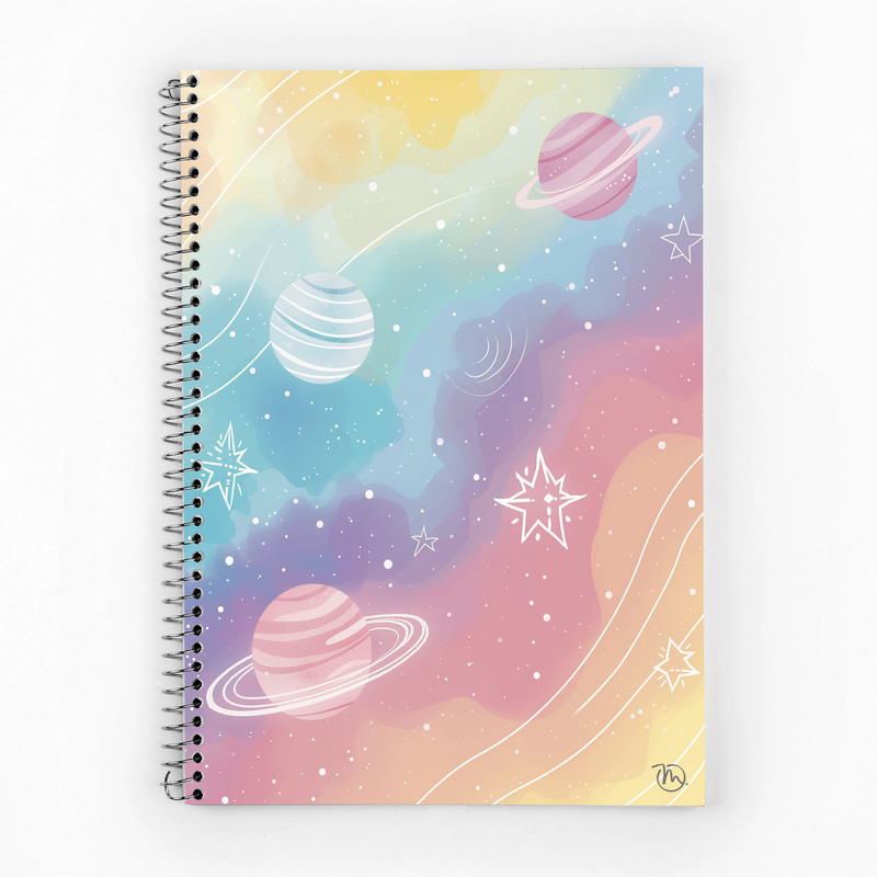 دفتر مشق 100 برگ مدوپد مدل پاستیلی کد DF13574