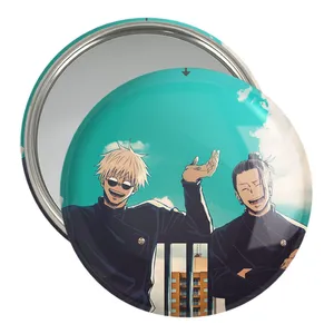 آینه جیبی خندالو مدل گتو و گوجو انیمه جوجوتسو کایزن  کد 11086