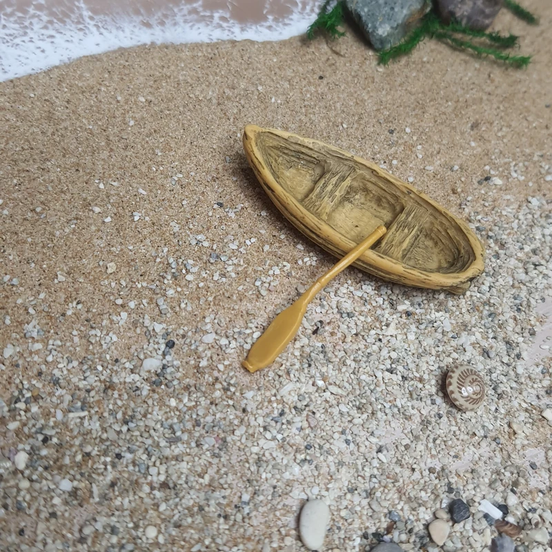 عکس شماره 5 : ساعت دیواری طرح ساحل و دریا مدل رزینی دست-ساز