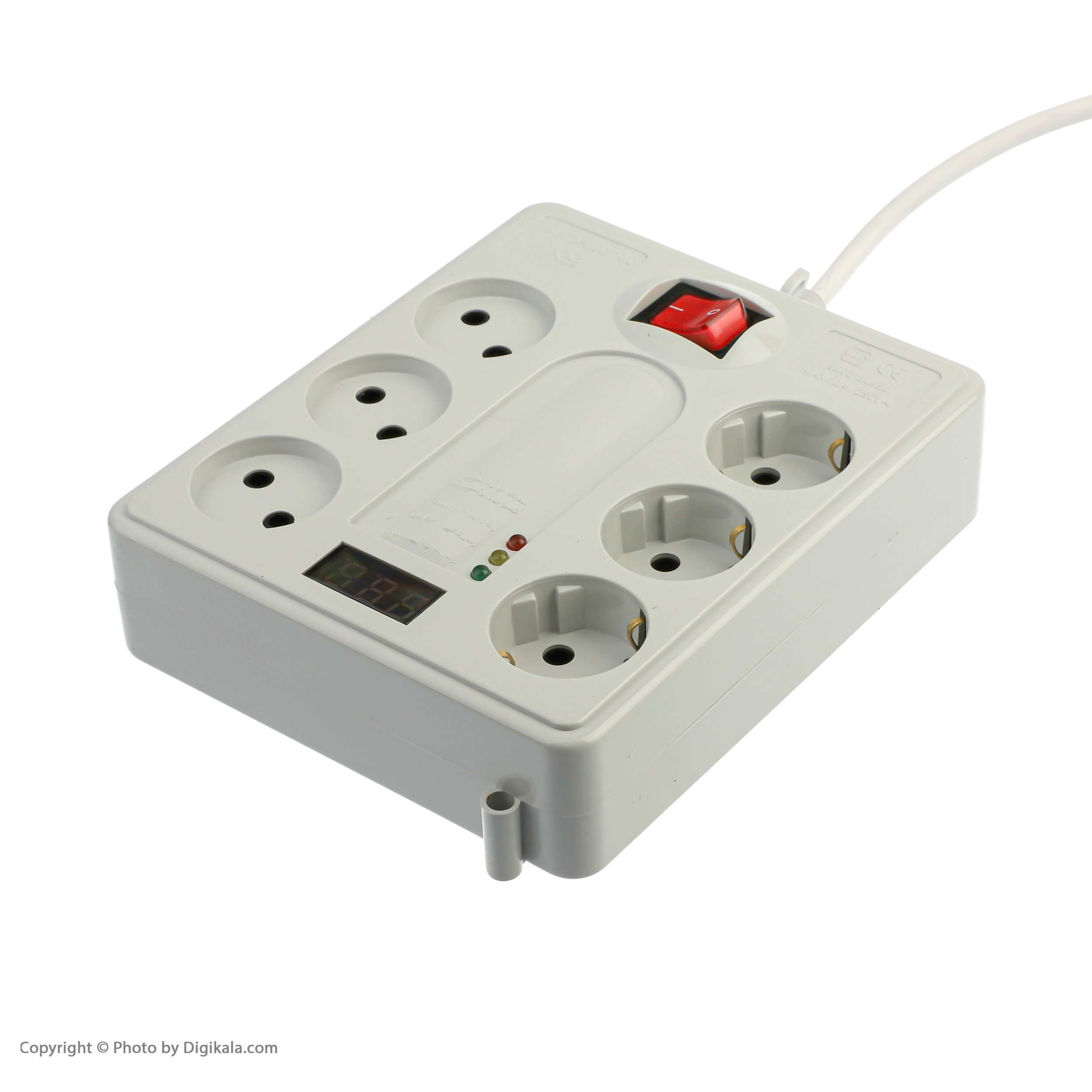 چند راهی برق و محافظ پارت الکتریک کد 20607