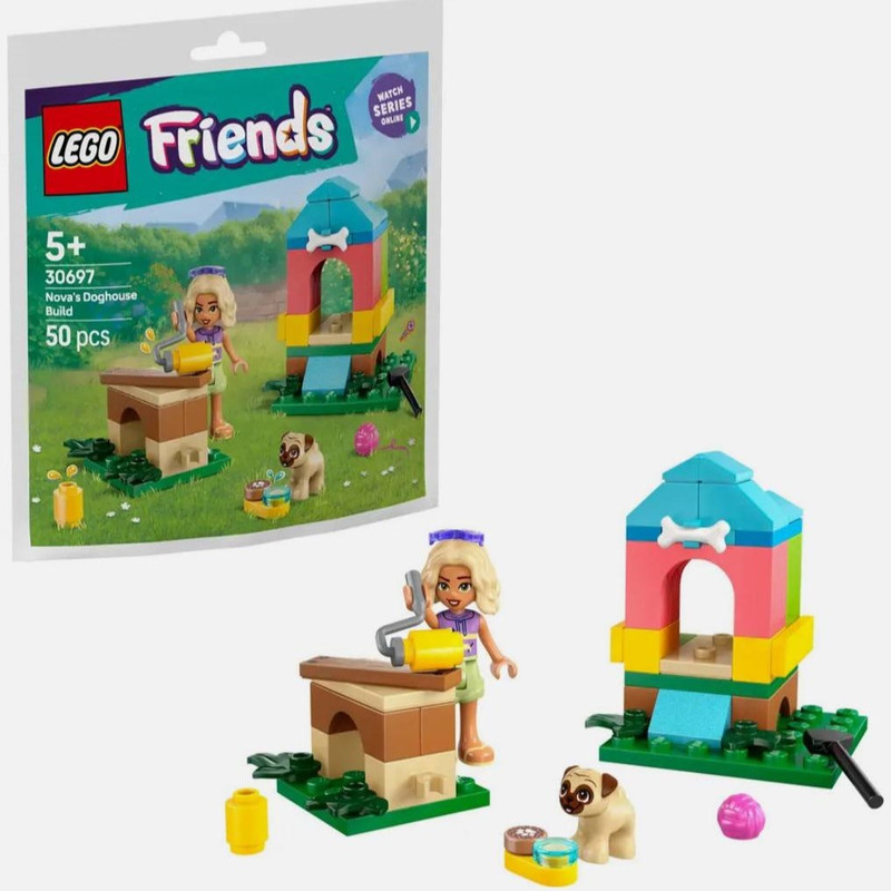 لگو 50 تکه سری Friends مدل Nava's Doghouse Build کد 30697