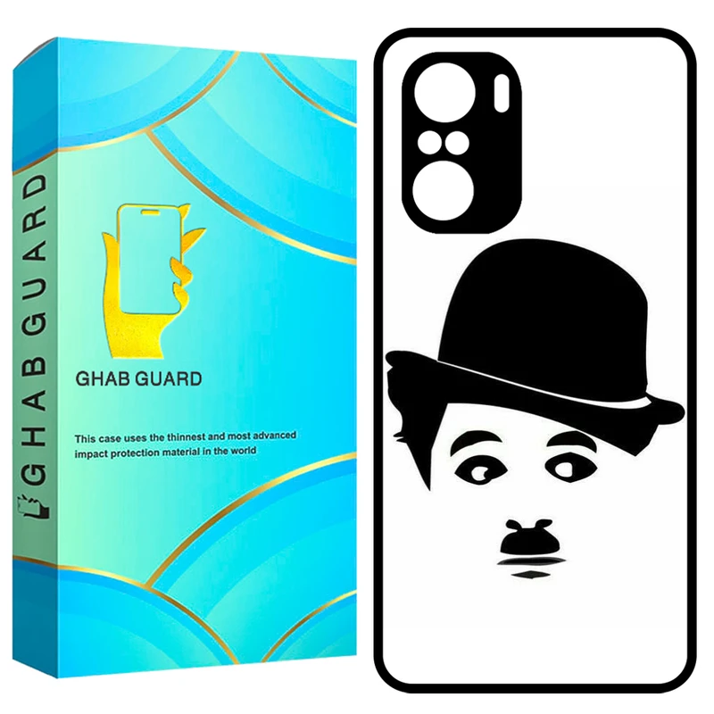 کاور قاب گارد طرح چارلی چاپلین مدل GCHPF3 مناسب برای گوشی موبایل شیائومی Poco F3 / Redmi K40 / Redmi K40 Pro 