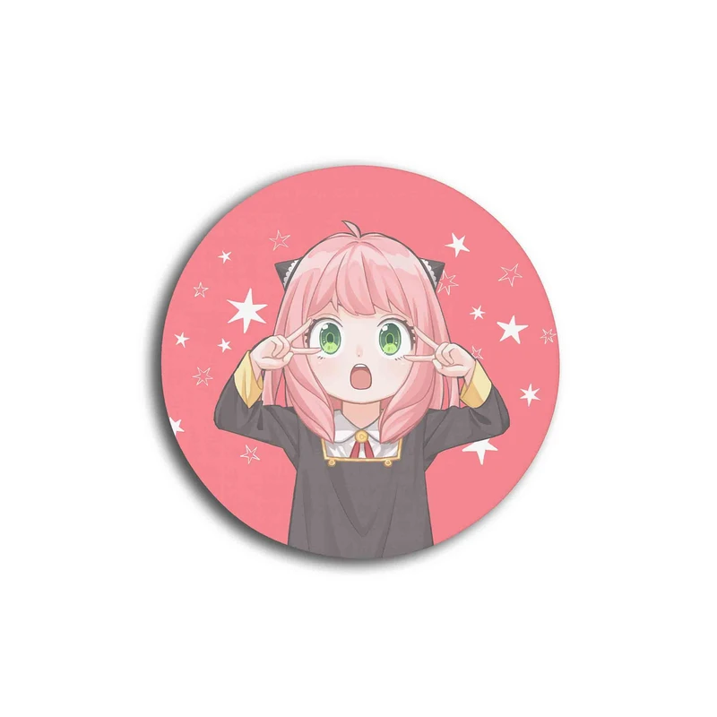 زیر لیوانی مدل انیمه آنیا خانواده اسپای کیوت کد 239 Spy × Family