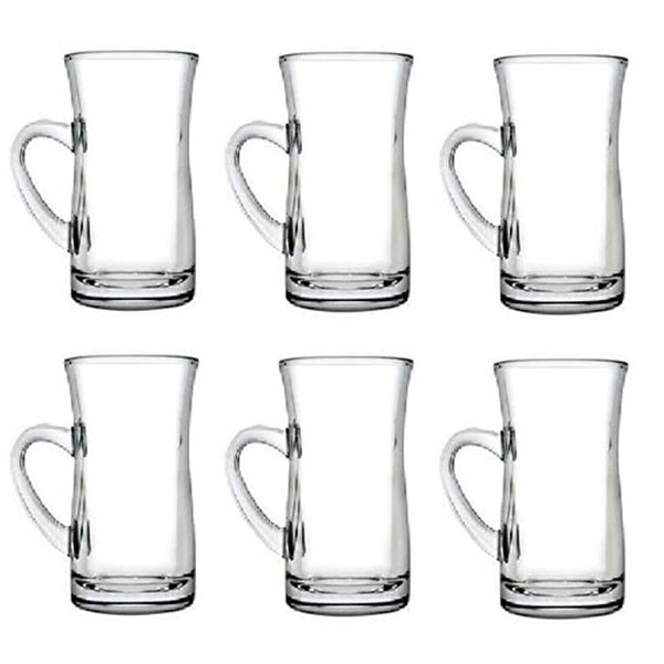 استکان پاشاباغچه مدل Mila کد 55613 مجموعه شش عددی