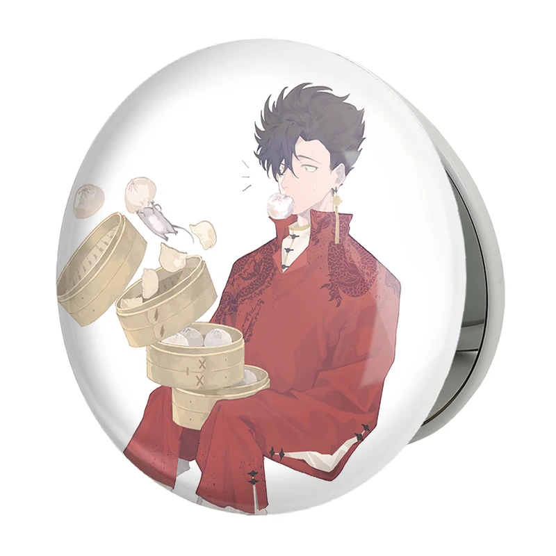 آینه جیبی خندالو طرح کورو انیمه هایکیو Haikyu مدل تاشو کد 17763 