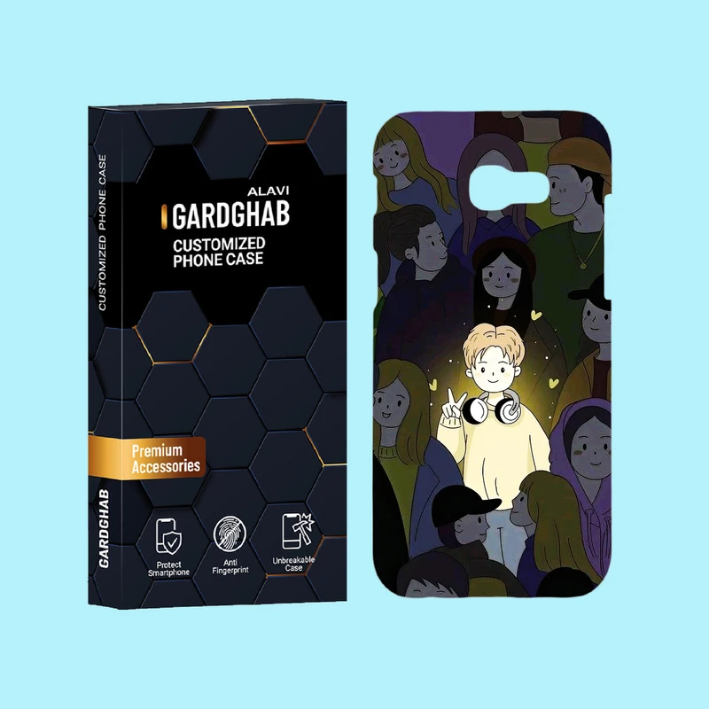 کاور گارد قاب علوی مدل فانتزی مناسب برای گوشی موبایل سامسونگ Galaxy A5 2017 / A520