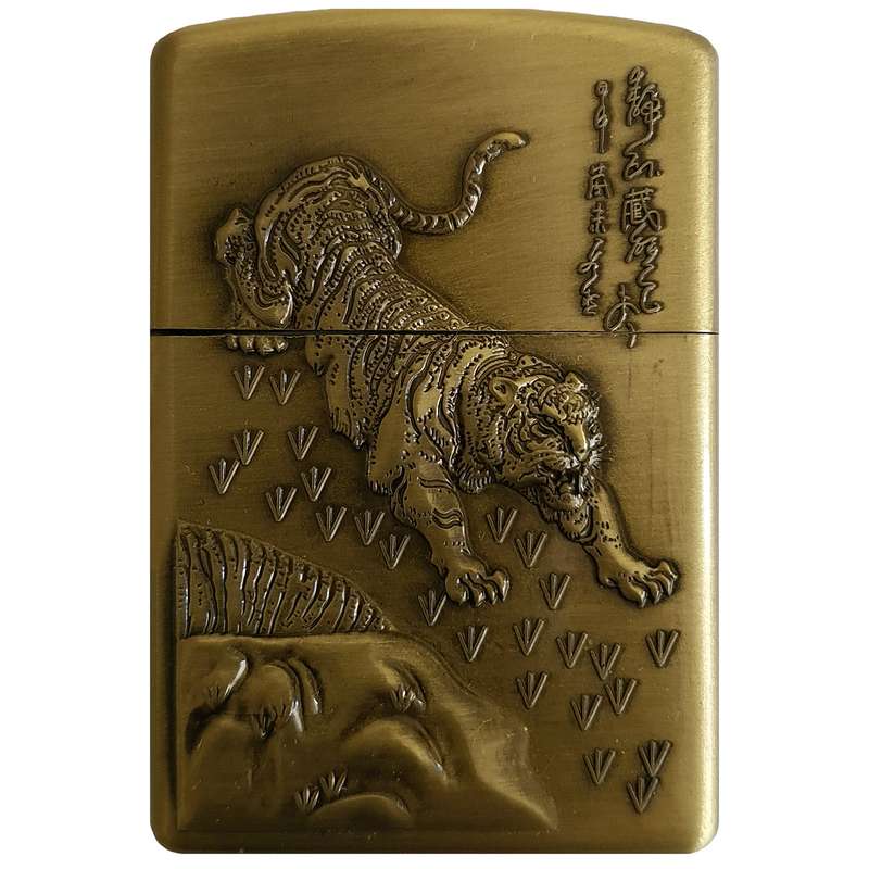 فندک هو ایج طرح ببر مدل A-003