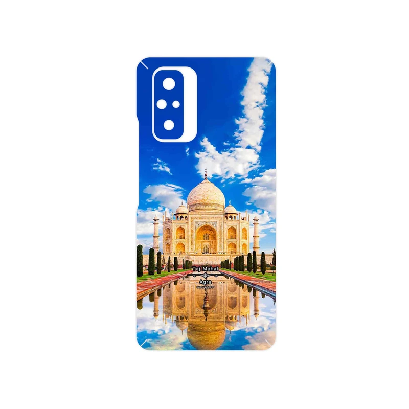 برچسب پوششی ماهوت مدل The Taj Mahal مناسب برای گوشی موبایل شیائومی Redmi Note 10 Pro