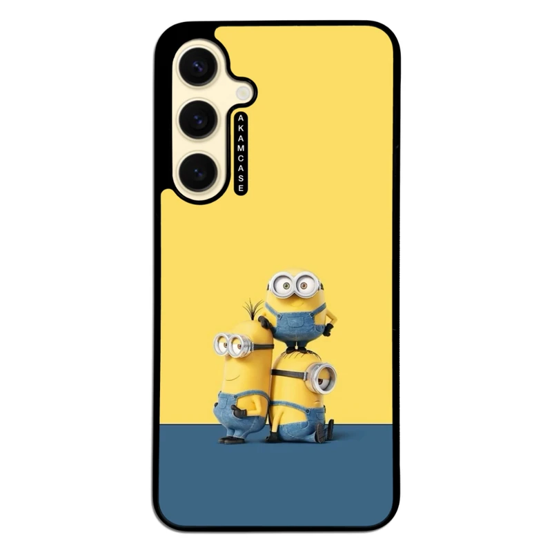 کاور آکام مدل AMC-WSGS24FE-MINIONS4 مناسب برای گوشی موبایل سامسونگ Galaxy S24 FE
