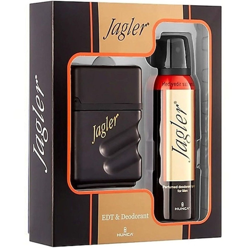 ست ادوپرفیوم ژاگلر مدل Classic حجم 100 میلی لیتر به همراه اسپری بدن ژاگلر مدل Classic حجم 200 میلی لیتر