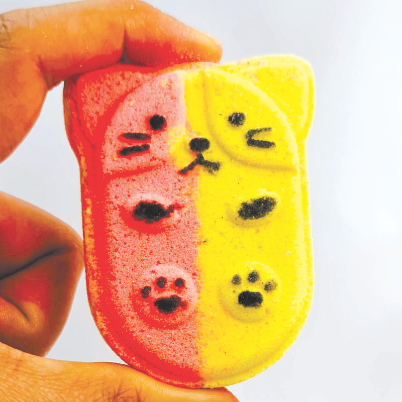 کوکتل پدیکور ایمنس هربال مدل گربه وزن 460 گرم مجموعه 6 عددی