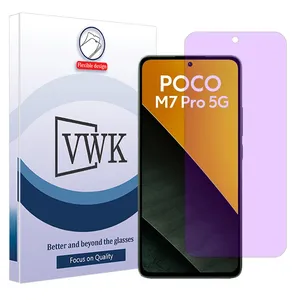 VWK Eye Care model anti-violet screen protector suitable for Xiaomi Poco M7 Pro 5G mobile phone