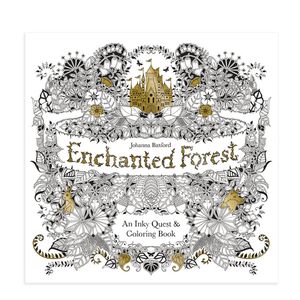 نقد و بررسی دفتر رنگ آمیزی مدل Enchanted Fores توسط خریداران