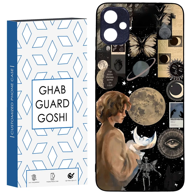 کاور قاب گارد گوشی طرح ماه کد TPU-059 مناسب برای گوشی موبایل سامسونگ Galaxy A05