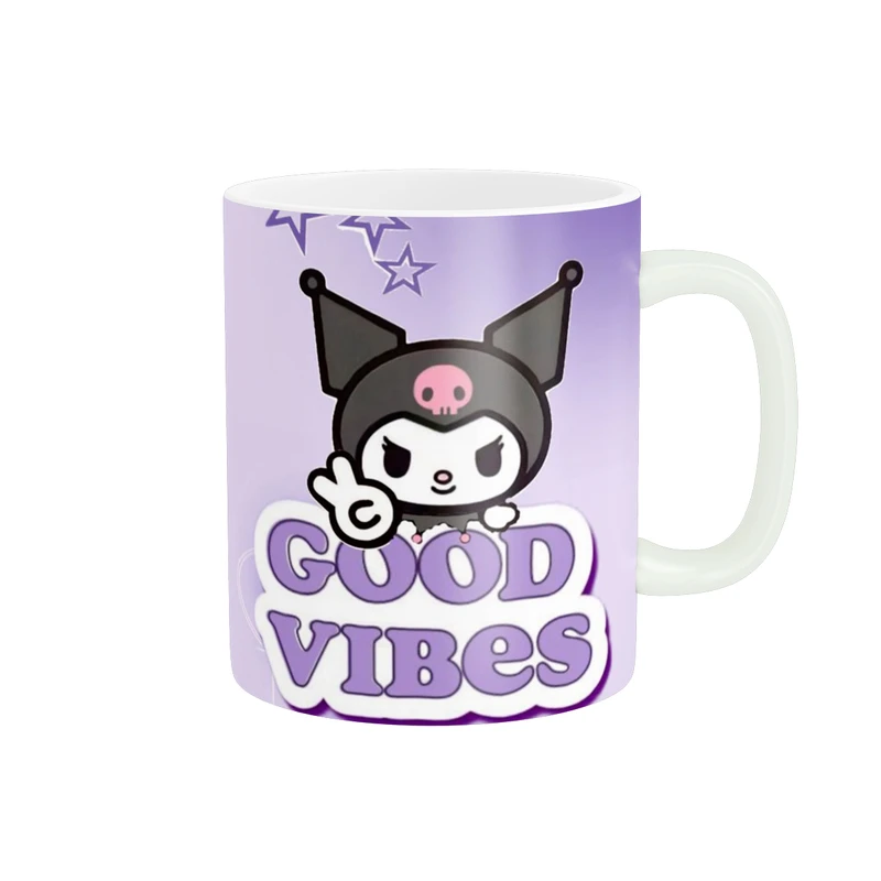 ماگ پادآفرین مدل کارتون کرومی و مای ملودی Kuromi کد PM3370