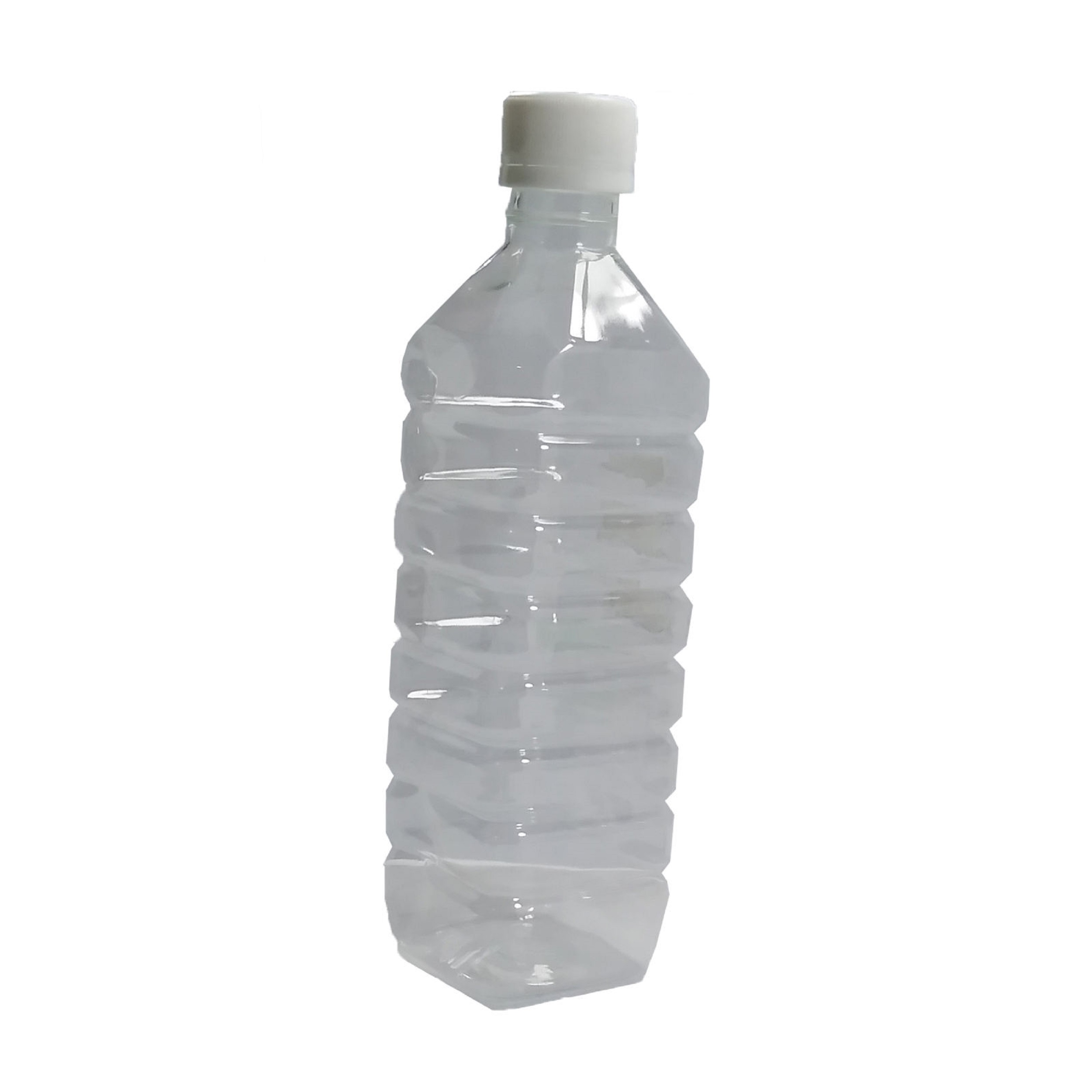 بطری یکبار مصرف مدل چهارگوش 0.5L