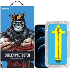 محافظ صفحه نمایش اپیکوی مدل Plasma easy install مناسب برای گوشی موبایل اپل iPhone 12 Pro Max
