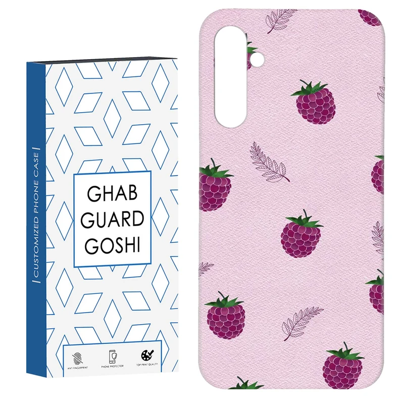 کاور قاب گارد گوشی طرح توت فرنگی کد Dimo-813 مناسب برای گوشی موبایل سامسونگ Galaxy S23 Fe