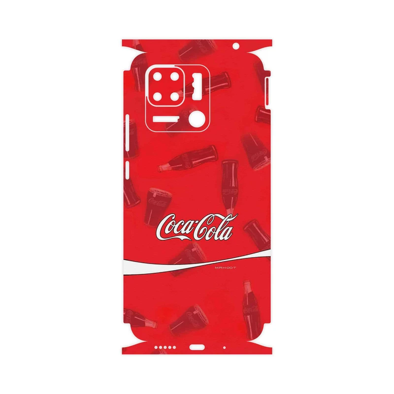 برچسب پوششی ماهوت مدل Coca_Cola_Logo-FullSkin مناسب برای گوشی موبایل شیائومی Redmi 10 Power