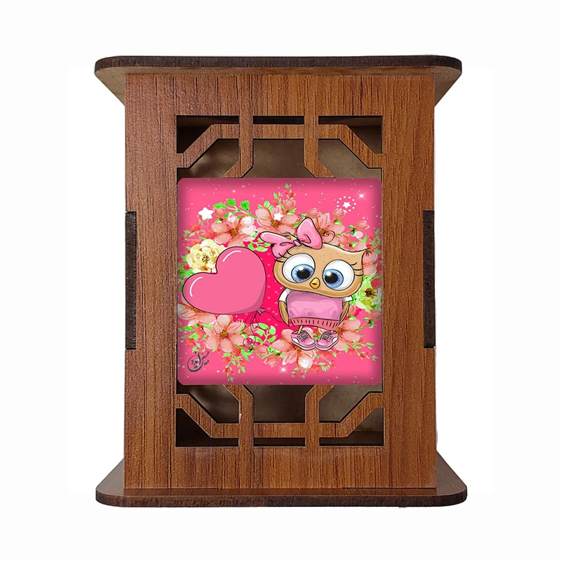 جامدادی رومیزی مبین ایده مدل جغد Gh5 کد 1152