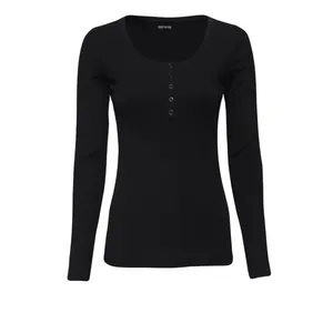 بلوز آستین بلند یقه گرد زنانه اسمارا مدل 014