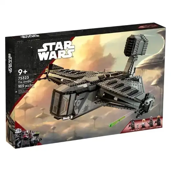 ساختنی مدل جنگ ستارگان سفینه جاستیفایر The Justifier به همراه 4 شخصیت