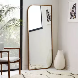 آینه مدل قدی چوبی طرح بینا w-160