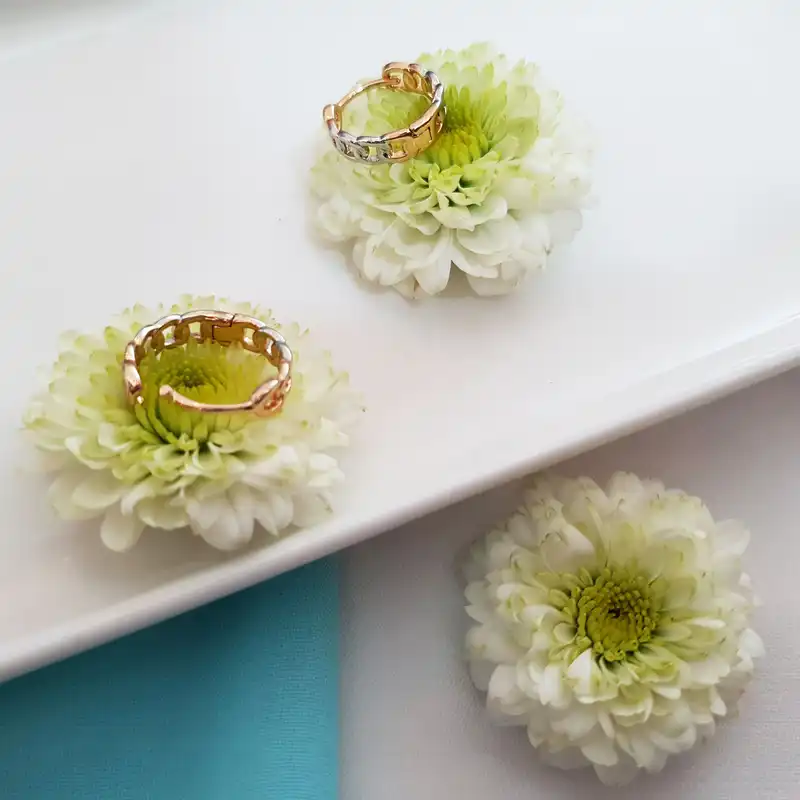 گوشواره زنانه ژوپینگ مدل زنجیر کد G16