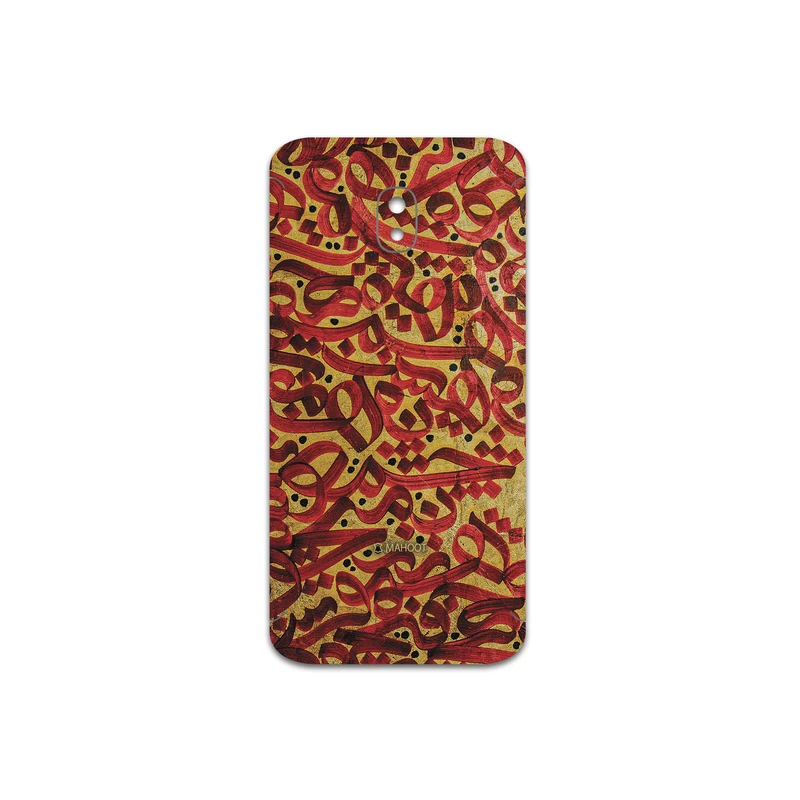 برچسب پوششی ماهوت مدل Nastaliq-6 مناسب برای گوشی موبایل سامسونگ Galaxy J3 2017