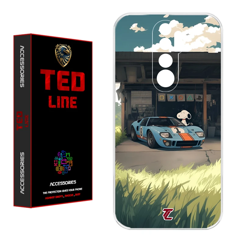 کاور تدلاین طرح اسنوپی کد 1160 مناسب برای گوشی موبایل شیائومی Redmi Note 8 Pro