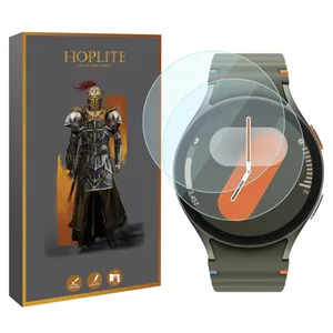 محافظ صفحه نمایش شیشه‌ای هاپلایت مدل Glass-HL مناسب برای ساعت هوشمند سامسونگ Galaxy Watch 7 40mm بسته دو عددی